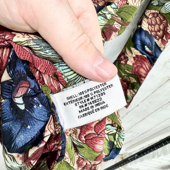 Walter Baker Dress Women Size 4 Royal Garden Verlee Mini Sheath Royal Red Blue - Picture 7 of 9